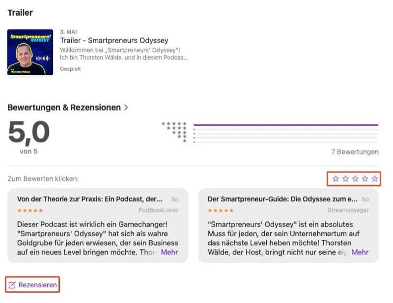 Bewertung & Rezension abgeben