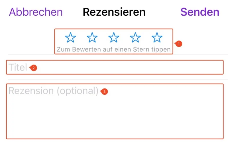 Bewertung & Rezension abgeben
